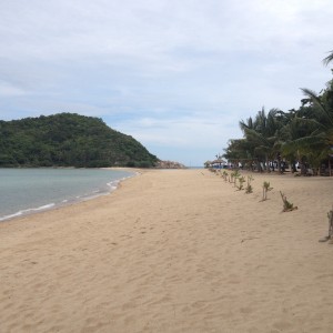 Der Strand bei Koh Mah ist Menschenleer