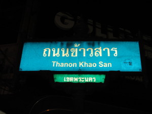 Khao San Road in Bangkok City of Life