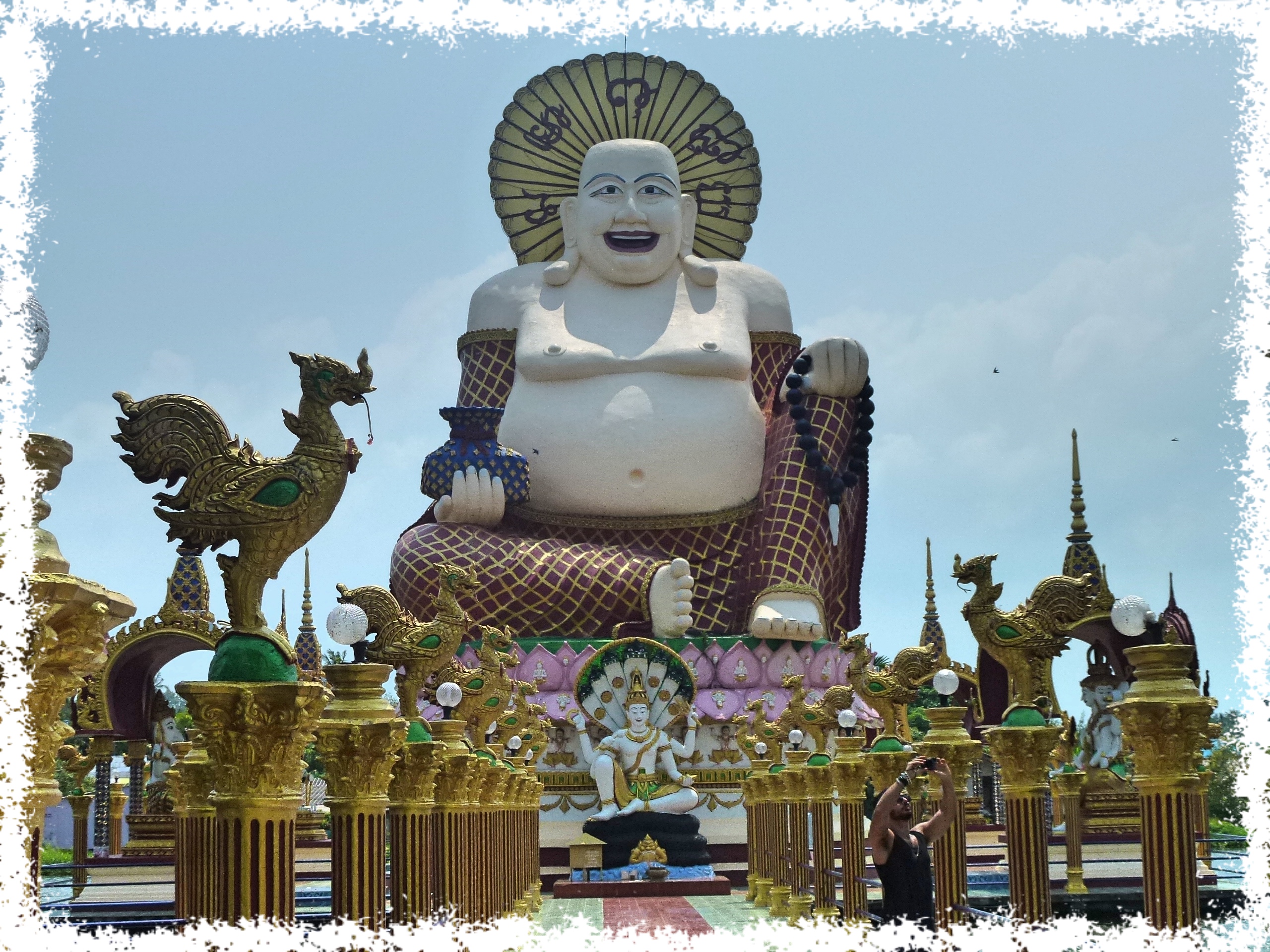 Big Buddha & Wat Plai Leam